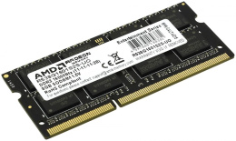 Оперативная память AMD R538G1601S2S-U DDR3 - 1x 8ГБ 1600МГц, для ноутбуков SO-DIMM , Ret