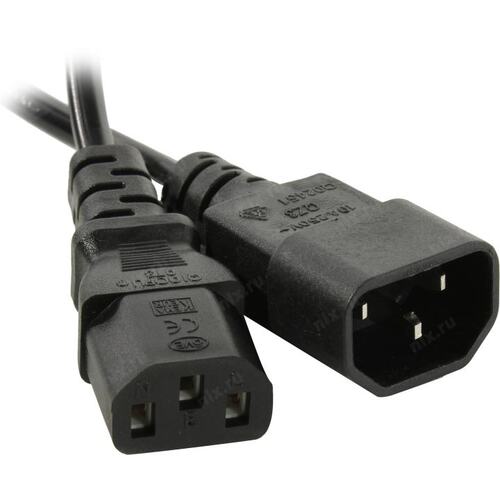 5bites Кабель питания PC105-18A IEC-320-C13 / IEC-320-C14 / 220V / 3G*0.50MM / 1.8M