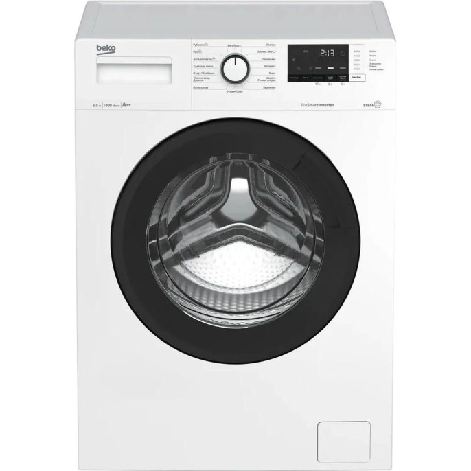 Стиральная машина Beko WSRE8612XAWI класс: A загр.фронтальная макс.:8кг белый