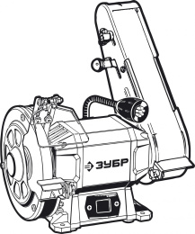 Точильный станок Зубр ПТЛ-150,  300Вт