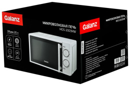 Микроволновая печь Galanz MOS-2003MW, 700Вт, 20л, белый