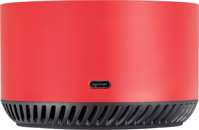Умная колонка ЯНДЕКС Станция Лайт 5Вт, с Алисой на YaGPT, красный [yndx-00025r]