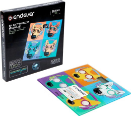 Напольные весы ENDEVER Aurora-566, до 150кг, цвет: рисунок [80942]