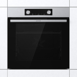 Духовой шкаф электрический Gorenje BO6735E05X,  77л,  дверца с 2 стеклами,  нержавеющая сталь