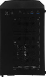 Корпус mATX Aerocool Trinity Mini-G-BK v2, Mini-Tower, без БП,  черный [accs-pv32033.11]