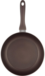 Сковорода Rondell Grillage RDA-1428 круглая 20см покрытие: Xylan Plus ручка несъемная без крышки коричневый
