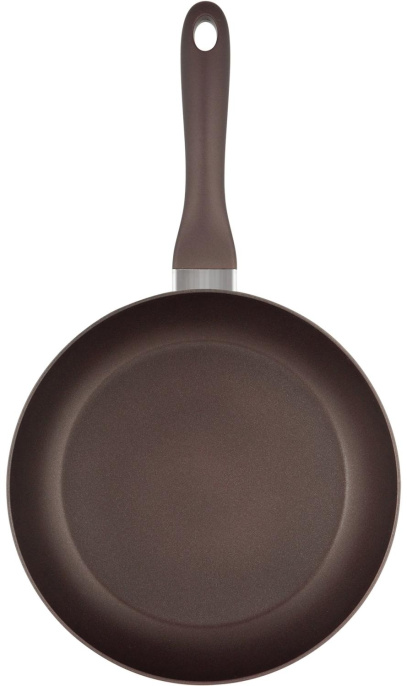 Сковорода Rondell Grillage RDA-1428 круглая 20см покрытие: Xylan Plus ручка несъемная без крышки коричневый