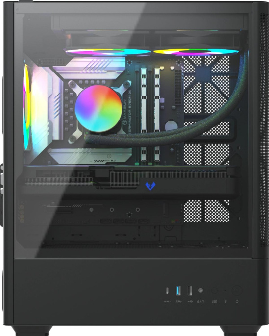 ПК Teclast G03 i5 14600KF 3.5 32Gb SSD1Tb RTX5060TI 16Gb Windows 11 Pro GbitEth WiFi BT 650W черный G03 14600KF32G1T5060T16BKRU