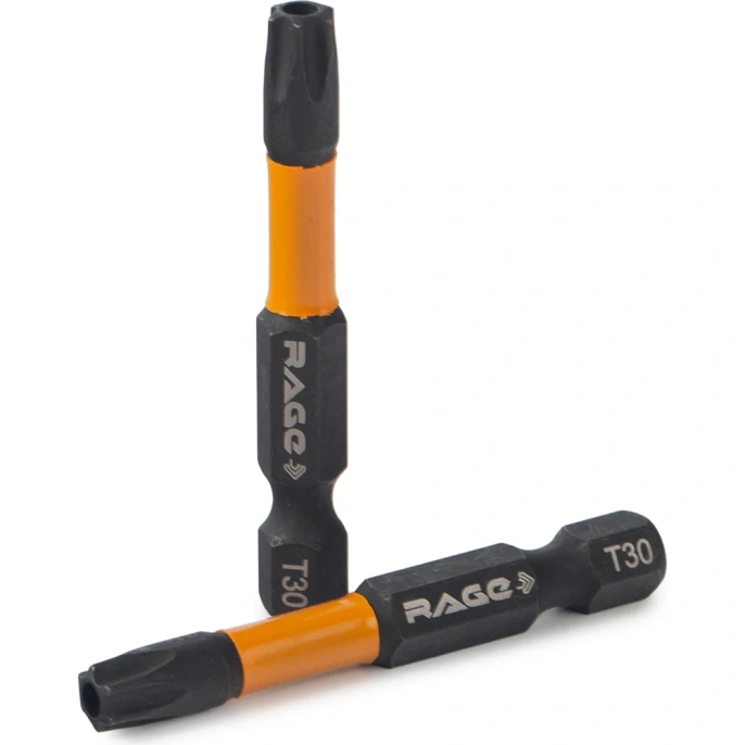 Набор бит ударных RAGE By VIRA IMPACT TORX T30 S2x50 мм 2шт. 554150