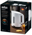 Чайник электрический Braun WK1100WH, 1.7л, пластик