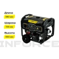 Бензиновый генератор 6,5 кВт; эл.стартер; ATS, колёса и ручки Inforce GL 6500 04-03-15