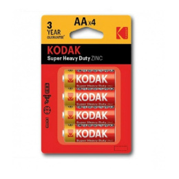 Kodak R6-4Bl Super Heavy Duty Zinc [KAAhz-4] 80/400/26400 4 шт. в уп-ке B0005119