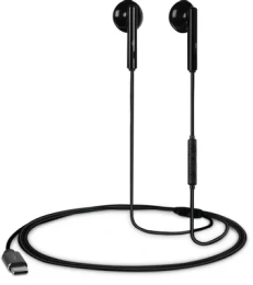 Наушники-вкладыши TTEC Rio 2 USB-C Stereo In-Ear Headset с микрофоном. Цвет: черный