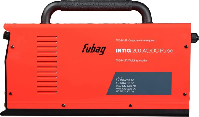 Сварочный аппарат FUBAG INTIG 200 AC/DC PULSE + FB TIG 26 5P 4m, инвертор [31412.1]
