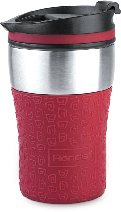 Термокружка Rondell RDS-1163, 0.26л, красный
