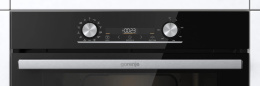 Духовой шкаф электрический Gorenje BOSX6737E09BG,  77л,  дверца с 2 стеклами,  черный