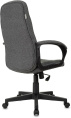 Кресло руководителя Бюрократ CH 002, ткань, до 120кг, серый