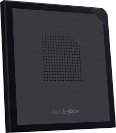 Оптический привод DVD-RW ASUS SDRW-08V1M-U/BLK/G/AS, внешний, USB Type-C, черный,  Ret