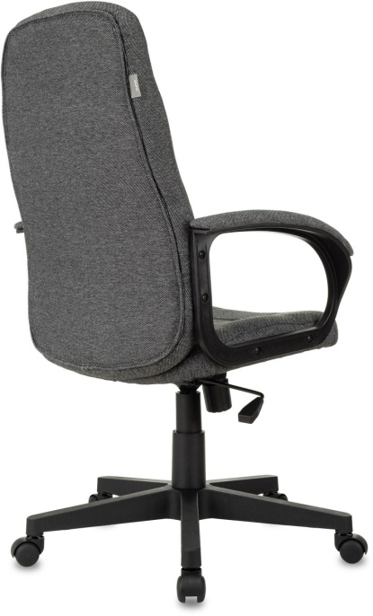 Кресло руководителя Бюрократ CH 002, ткань, до 120кг, серый