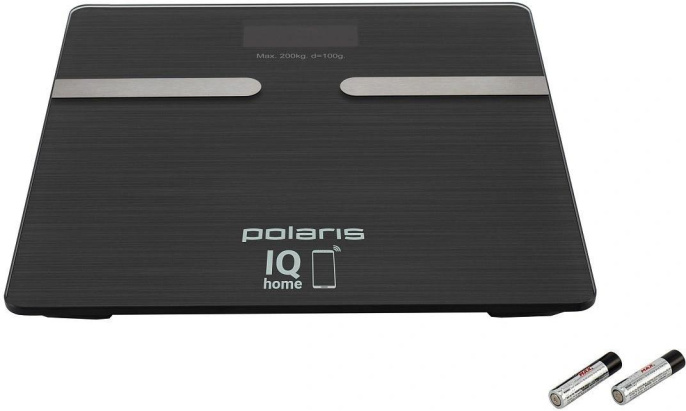 Весы напольные электронные Polaris PWS 1892 макс.180кг графитовый