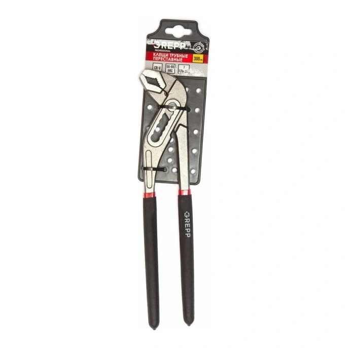 Трубные переставные клещи GREPP CrV, 300 мм 204-008