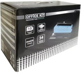 Переплетчик Office Kit B3415TH A4/перф.15л.сшив/макс.120л./метал.пруж. 4.8-14.3мм