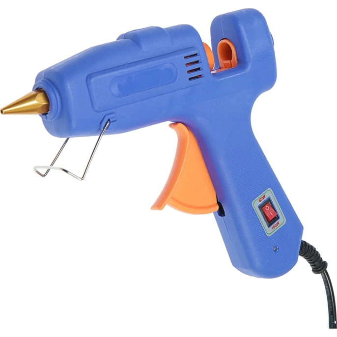 Клеевой пистолет TUNDRA переключатель мощности 60/100 Вт, 220 В, антикапля, 11 мм 1221435