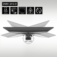 ExeGate EWM1-3415-01 кронштейн для одного монитора 13"-34", VESA 75x75, 100x100, макс. нагрузка 15 кг EX297368RUS