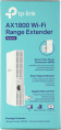 Повторитель беспроводного сигнала TP-Link RE600X AX1800 10/100/1000BASE-TX белый