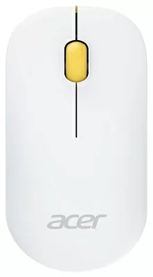 Клавиатура + мышь Acer OCC200 клав:жёлтый мышь:жёлтый USB беспроводная slim Multimedia