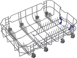 Посудомоечная машина встраив. Meferi Light MDW4562 2100Вт узкая