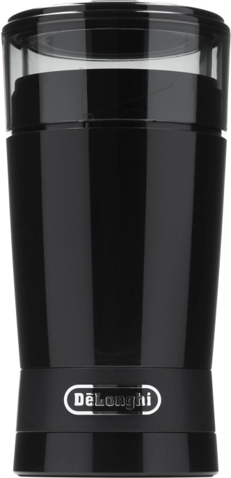 Кофемолка Delonghi KG200 170Вт сист.помол.:ротац.нож вместим.:90гр черный