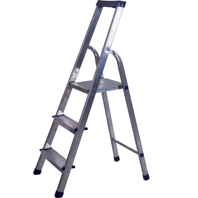 Стремянка STAIRS алюминиевая с органайзером 3 ступени AS03LX