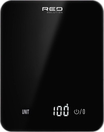 Весы кухонные электронные Red Solution SM727 макс.вес:10кг черный