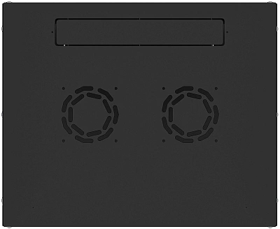 Шкаф коммутационный NTSS Lime (NTSS-WL6U5535GS-BL) настенный 6U 550x350мм пер.дв.стекл несъемн.бок.пан. 30кг черный 270мм 8.4кг 110град. 370мм IP20 сталь