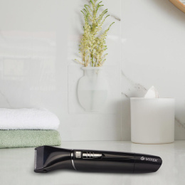 Триммер Vitek VT-2545 черный насадок в компл:4шт