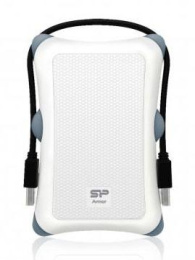1ТБ Внешний диск HDD  Silicon Power Armor A30 SP010TBPHDA30S3W, USB 3.0, белый