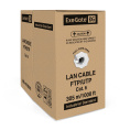 Кабель ExeGate UTP4-C6-CCA-S23-IN-PVC-GY-305 UTP 4 пары кат.6 CCA, 0.57мм (23AWG), 305м, серый PVC EX186134RUS