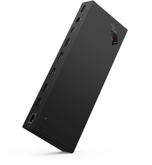 Стыковочная станция Lenovo 40BF0100EU USB Type-C черный 1xHDMI 2xDP 2xUSB Type-C 4xUSB 3.1