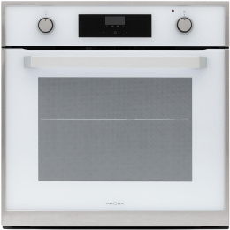 Духовой шкаф электрический Krona Adriano 60 Wh G2, 56л, дверца с 3 стеклами, белый
