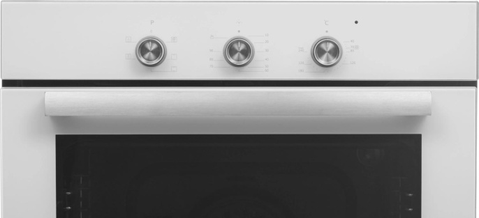 Духовой шкаф электрический Simfer B6EC16016,  58л,  дверца с 2 стеклами,  белый