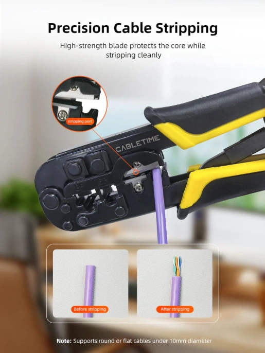 Инструмент CABLETIME CNT1C (CT-CCT-PY) для обжима кабеля