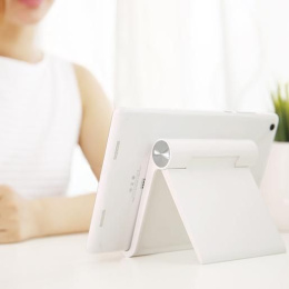 Подставка для планшета UGREEN LP115-30485, настольная, для устройств 4"-12" складная, защита от царапин, пластик + силикон, White