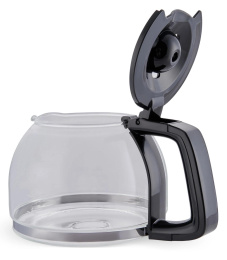 Кофеварка DOMFY DSM-CM301,  капельная,  черный  / серебристый