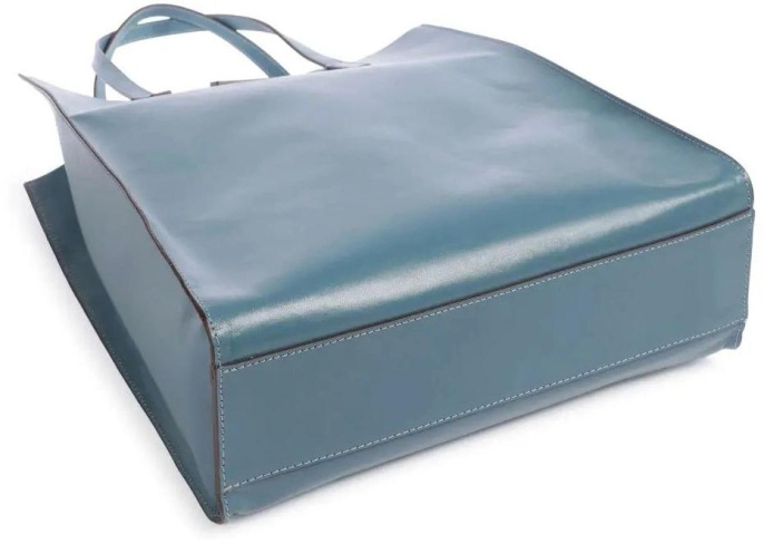 Сумка женская The Bridge Mirra 04330101/BU голубой натур.кожа