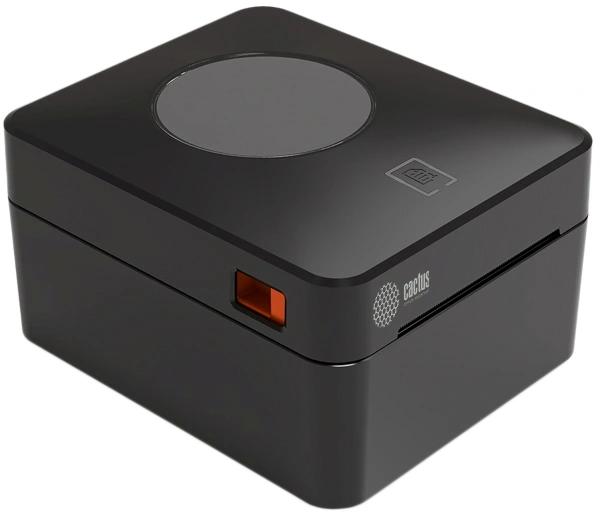 Термопринтер Cactus CS-TP-D410UB 203dpi 160мм/с/USB/BT для печ.этик. черный
