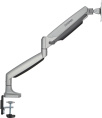 Кронштейн для мониторов ЖК Digma D-MM301, до 45", до 15кг, крепление к столешнице, поворот и наклон, серый
