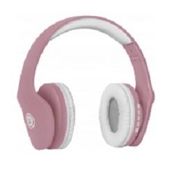 Гарнитура Defender FreeMotion B525, для компьютера, накладные, bluetooth, розовый / белый [63528]