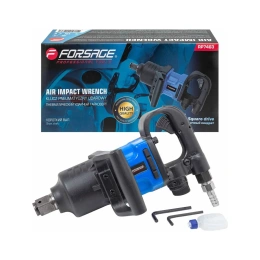 Пневмогайковерт ударный с коротким валом Forsage реверсом и регулировкой усилия 1''  (2000Hм) F-RP7463(50502)