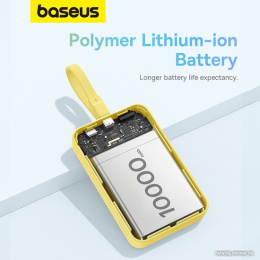 Портативное зарядное устройство Baseus P1002210BY23-00 Magnetic Mini Wireless Fast Charge Type-C Edition 10000mAh 30W Lemon Yellow
